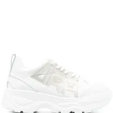 Tonal panelled sneakers