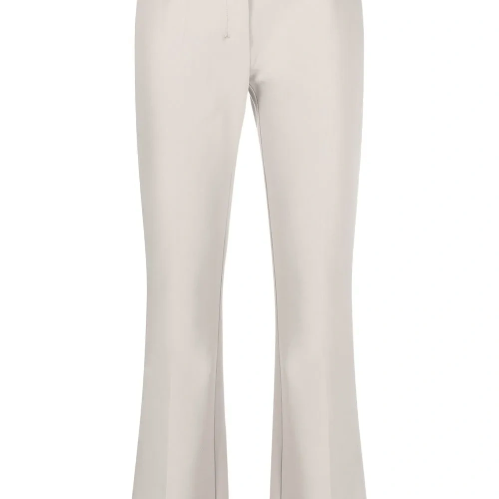 Укороченные брюки узкого кроя