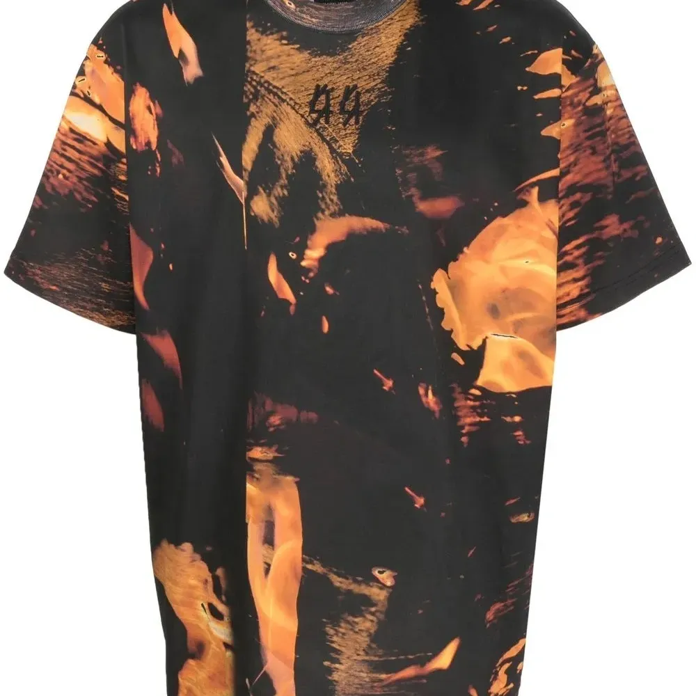 футболка с принтом