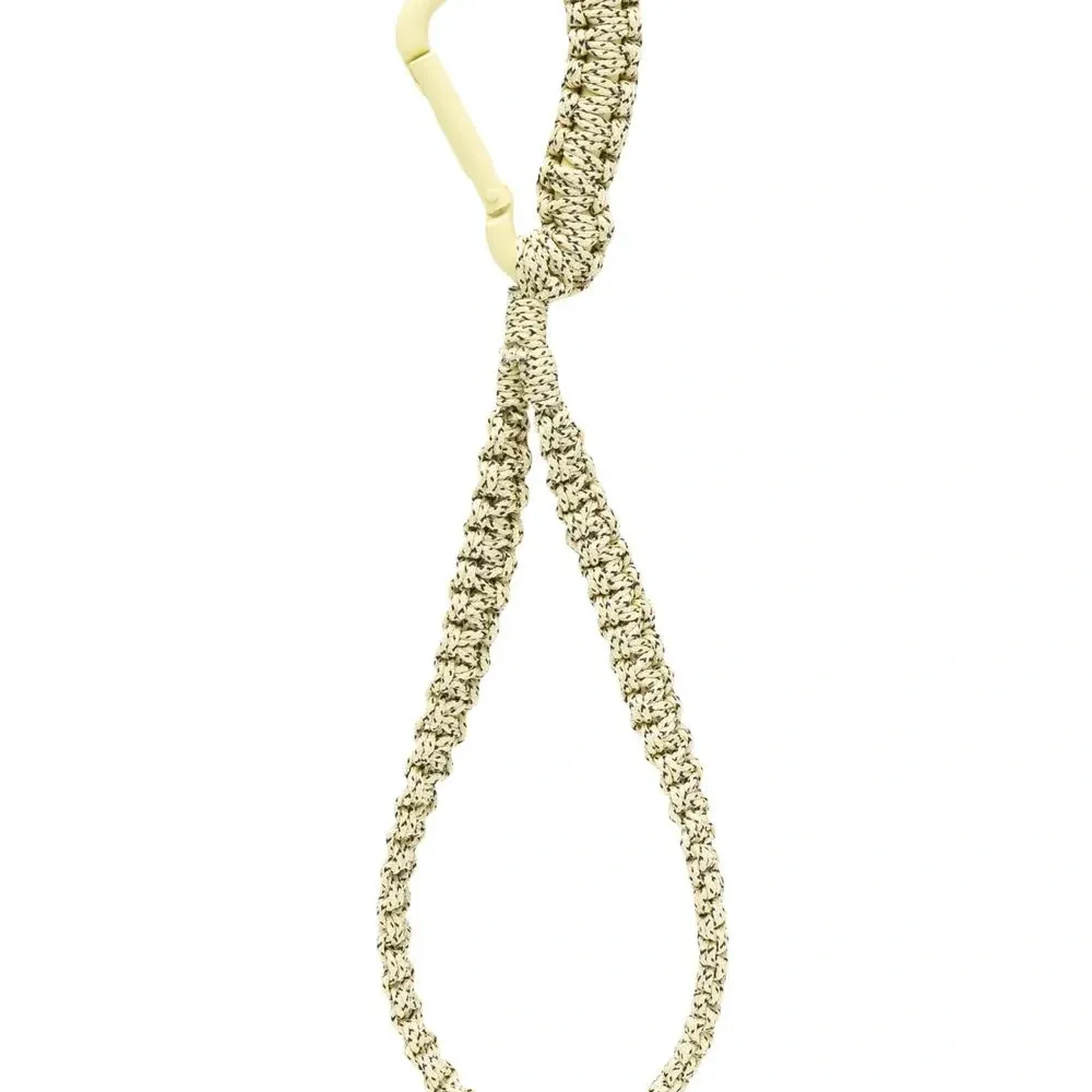 Брелок с плетеным шнурком