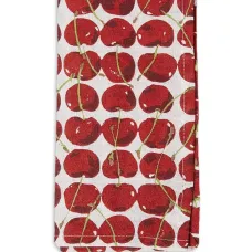 Набор Cherries из двух льняных салфеток