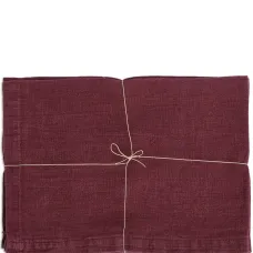 Набор из двух льняных салфеток Набор из двух льняных салфеток