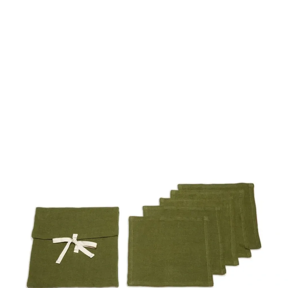 Комплект из пяти салфеток