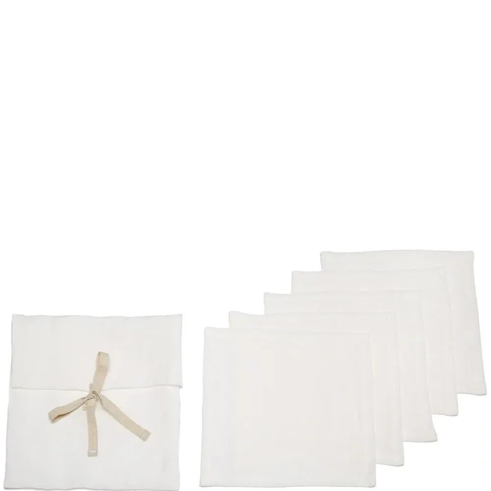 Комплект из пяти салфеток