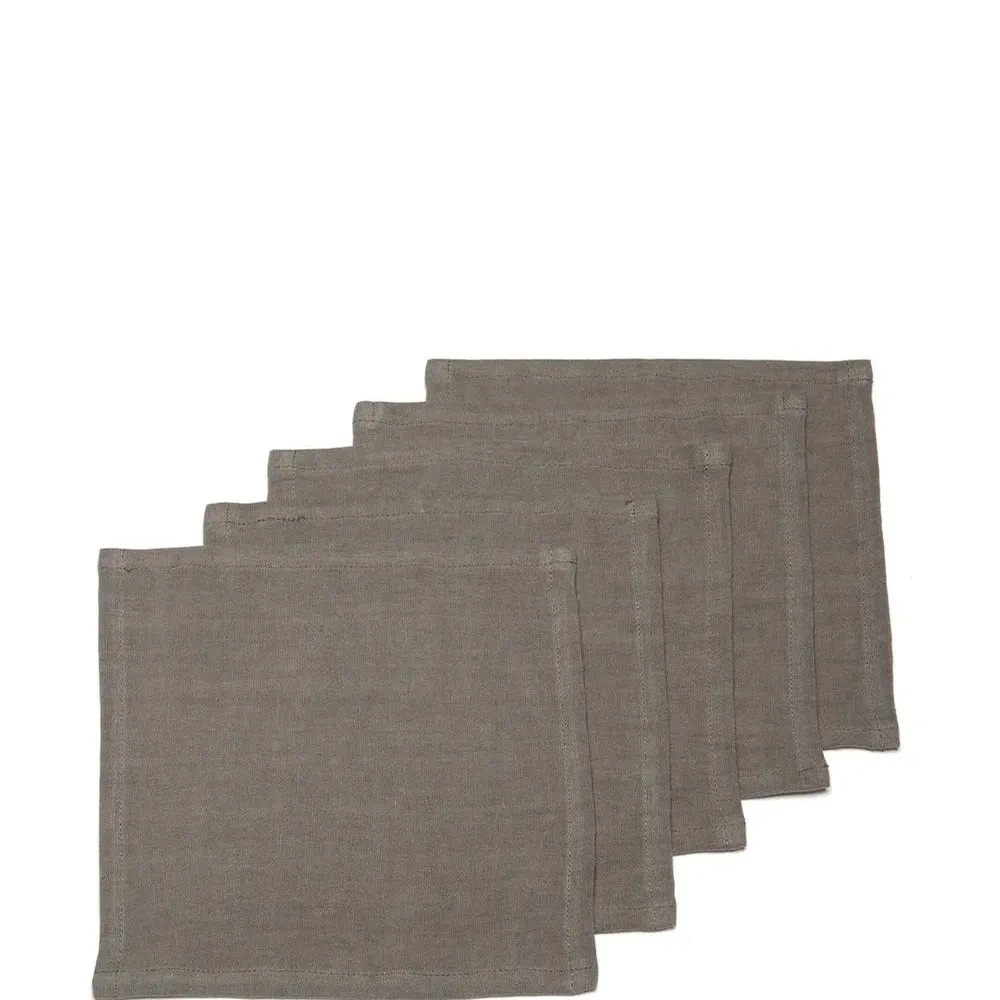 Комплект из пяти салфеток