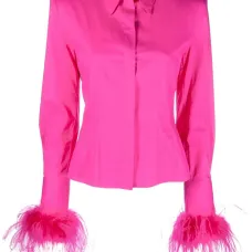 Рубашка с перьями