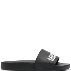 Шлепанцы с 3D логотипом