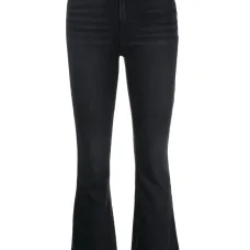 Укороченные джинсы средней посадки