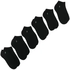 комплект из шести пар носков с вышитым логотипом