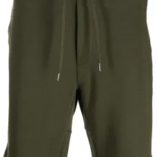 Шорты с кулиской и вышитым логотипом