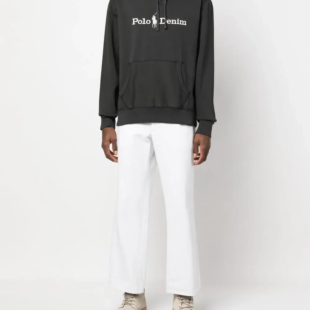 Худи с кулиской и логотипом