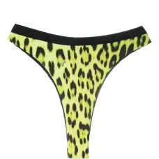 Плавки бикини с леопардовым принтом