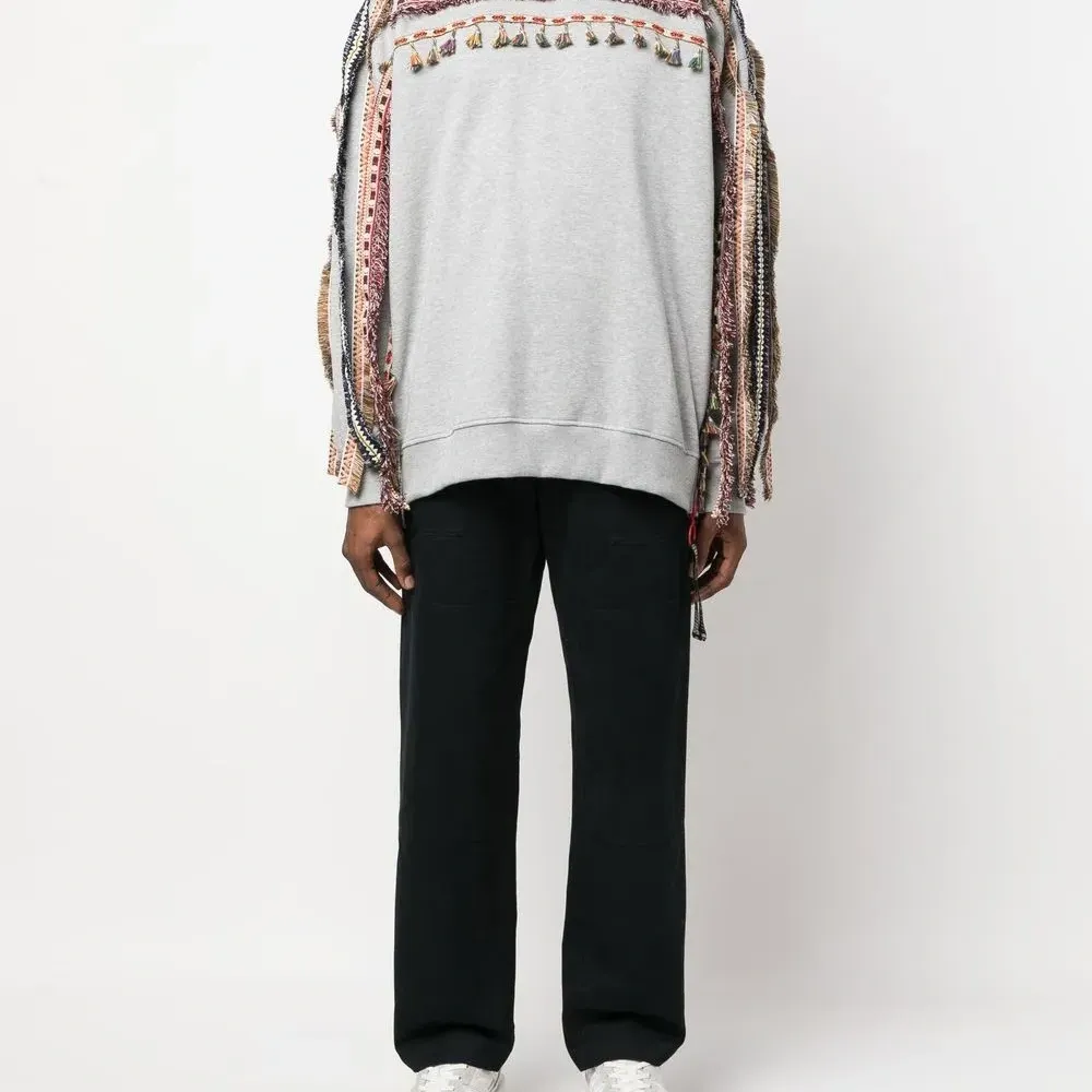 Толстовка с бахромой