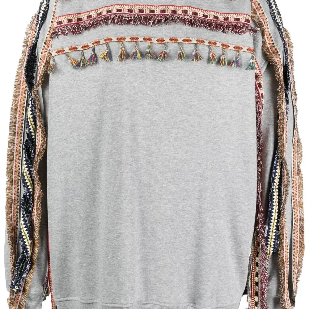 Толстовка с бахромой