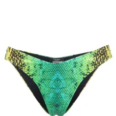 Плавки бикини со змеиным принтом