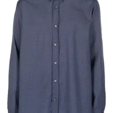 Клетчатая рубашка из вирджинской шерсти