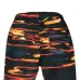 Плавки-шорты с абстрактным принтом
