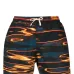Плавки-шорты с абстрактным принтом