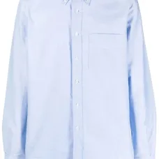 Рубашка с длинными рукавами и карманом