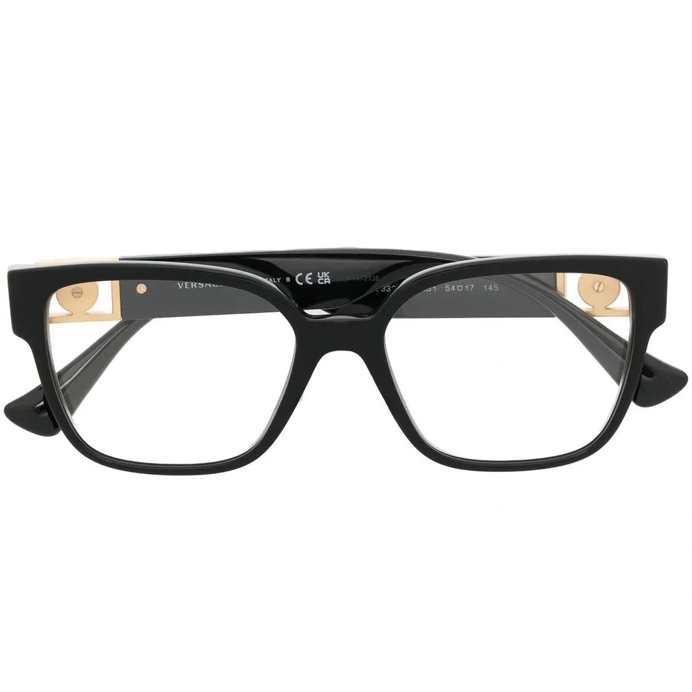 очки в квадратной оправе с подвеской Medusa