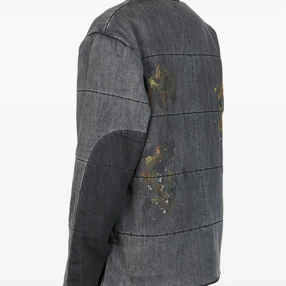 Куртка с эффектом разбрызганной краски Куртка с эффектом разбрызганной краски