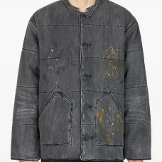 Куртка с эффектом разбрызганной краски