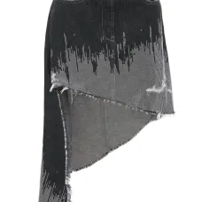 Декорированная юбка асимметричного кроя