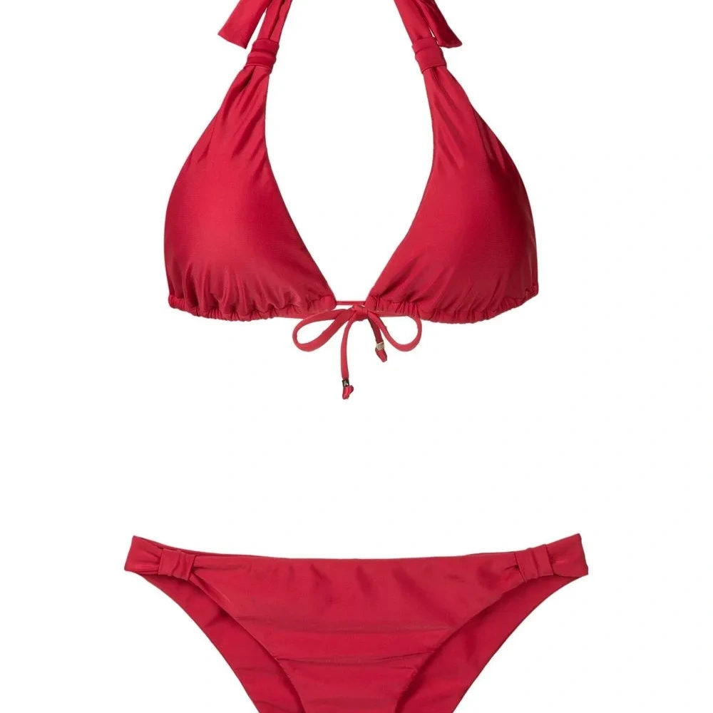 Бикини с вырезом халтер