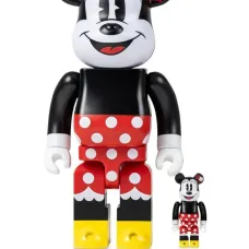 X Disney Minnie Mouse BE@RBRICK figure set