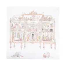 Одеяло вязки интарсия с узором Одеяло вязки интарсия с узором