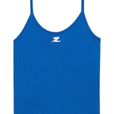 Топ в рубчик с логотипом Топ в рубчик с логотипом