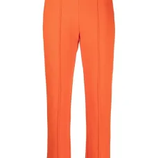 Укороченные брюки средней посадки