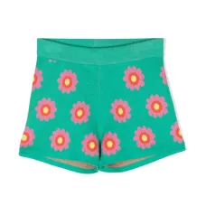 Шорты с цветочным принтом
