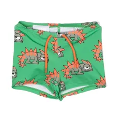 Плавки-шорты с кулиской и принтом