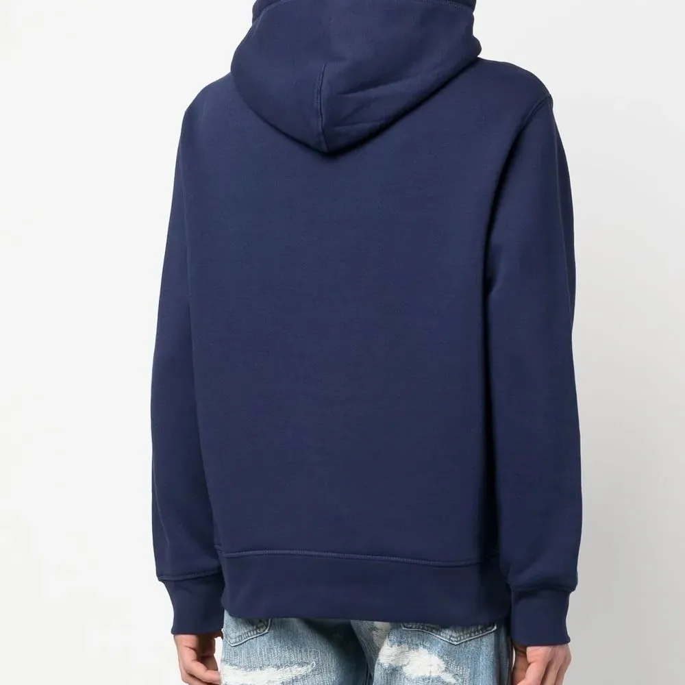 Худи с аппликацией логотипа