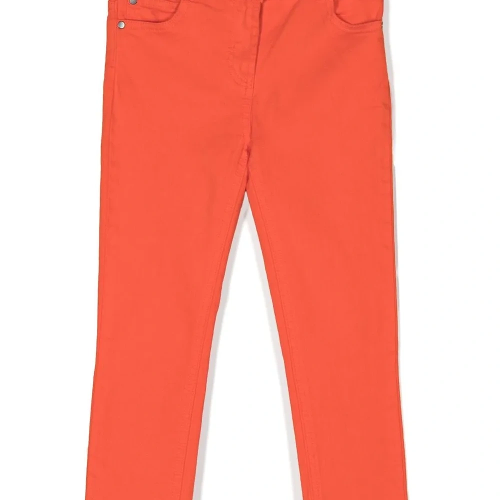 Прямые джинсы средней посадки