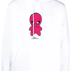 Худи с кулиской и нашивкой