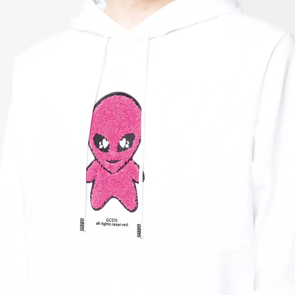 Худи с кулиской и нашивкой