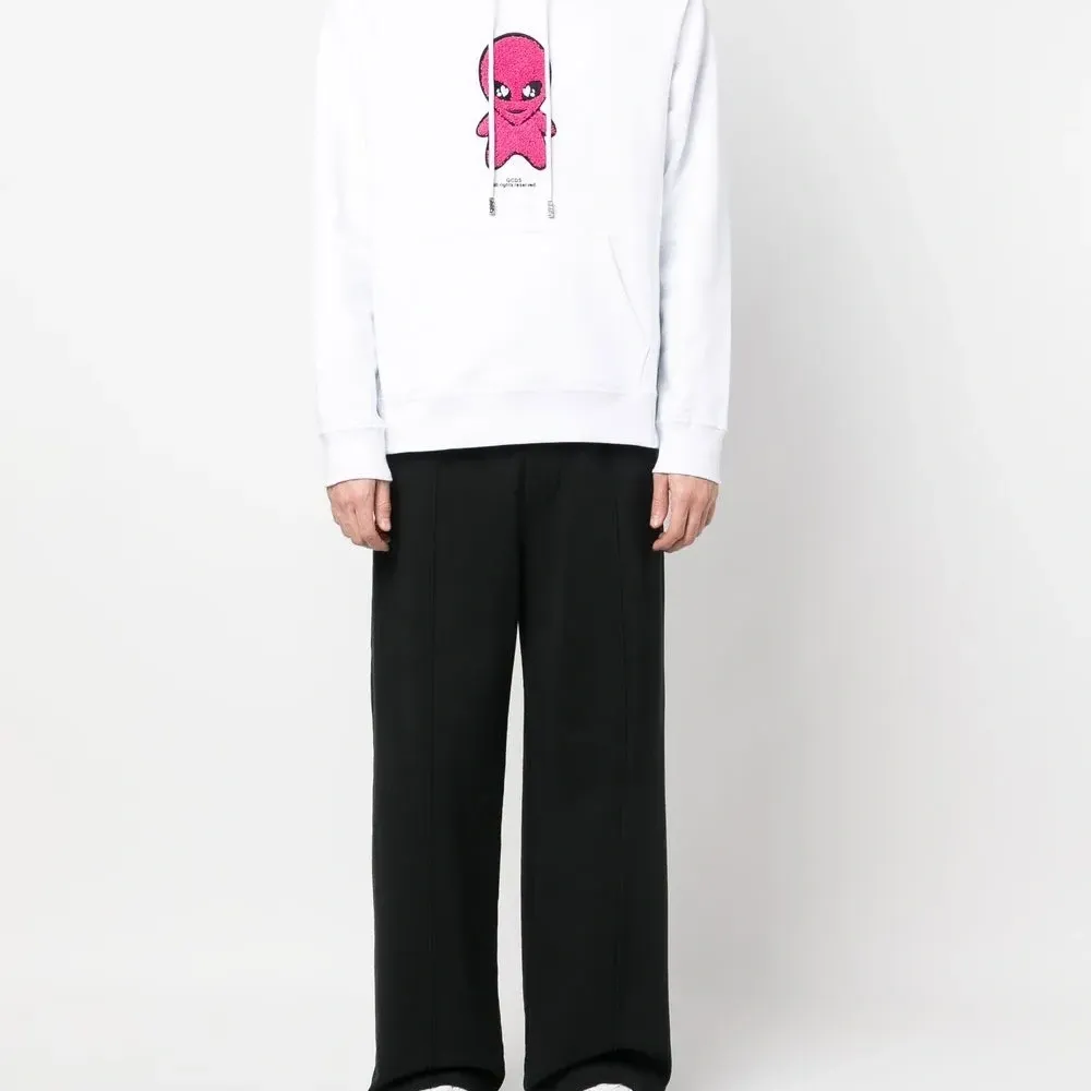 Худи с кулиской и нашивкой