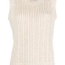 Жилет крупной вязки Жилет крупной вязки