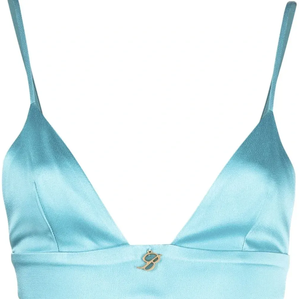 Бюстгальтер-бралетт с логотипом