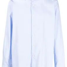 Рубашка с длинными рукавами и отложным воротником