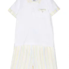 Комплект из рубашки поло и шортов