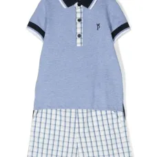 Комплект из рубашки поло и шортов