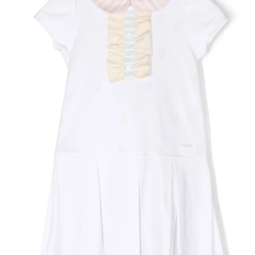 Платье с оборками