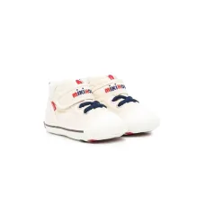 Высокие кроссовки с вышитым логотипом