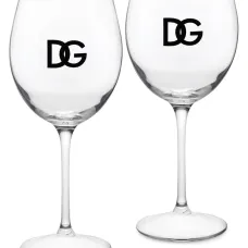 Набор из двух бокалов для вина с логотипом