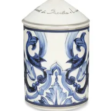 Ароматическая свеча с абстрактным принтом