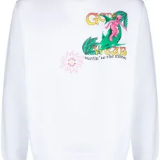 Толстовка с графичным принтом