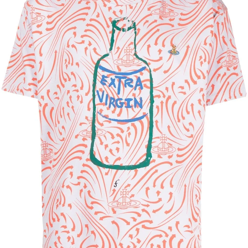 Футболка с графичным принтом